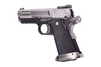 Replika pistoletu Hi-Capa 3.8 Force Brontosaurus - srebrna
