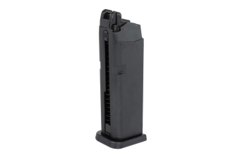 Green gas 20-BB magazine East Crane for Glock 19 replica MA016 Black