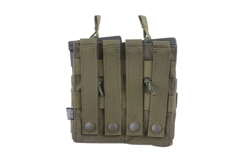 Cargador doble abierto para cargadores 7,62 - verde oliva