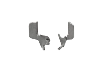 Steel ambidextrous safety for Marui Hi-Capa / 1911 airsoft guns - silver