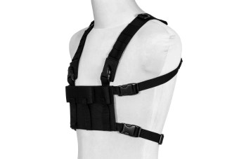 Chaleco táctico Chest rig Ultra Light - negro
