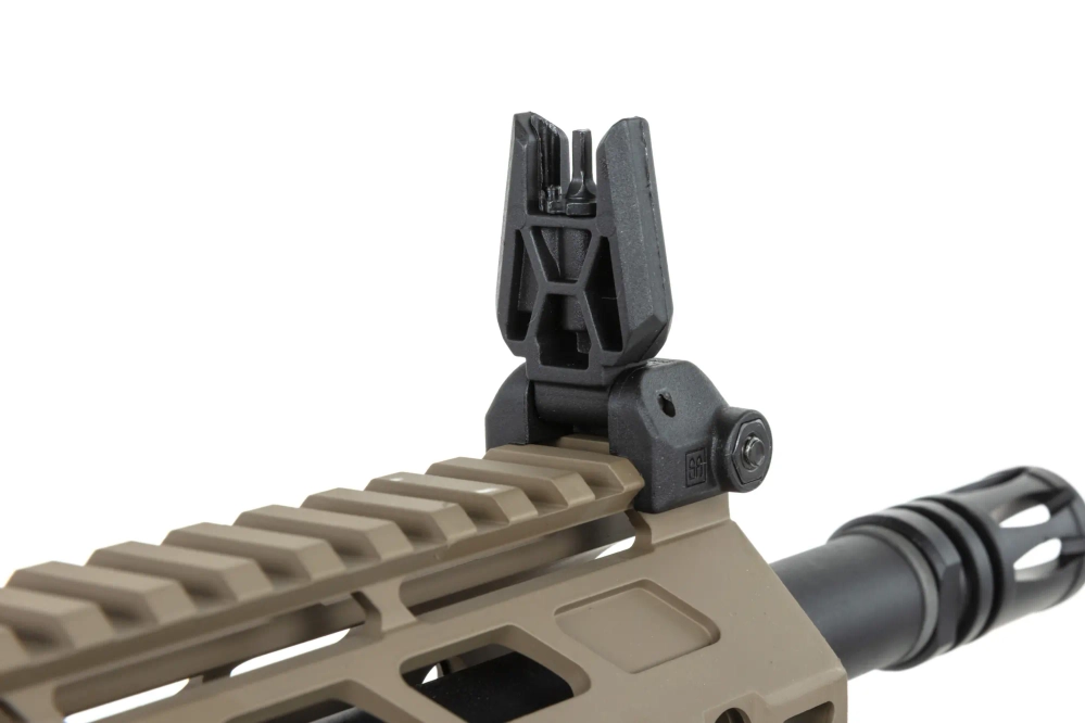 Specna Arms RRA SA-P14 Prime™ HAL™ ETU Heavy Ops Stock airsoft Carbine High Torque Half-Tan Version