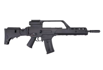Airsoftová zbraň puškaka JG1538 V2 - černá