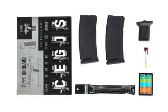 Specna Arms RRA SA-E25 HAL ETU™ Chaos Bronze Carabine airsoft avec dispositif de décharge orange