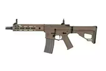 Réplica fusil Helios KAC SR-16E Mod2 CQB M-LOK - Dark Earth
