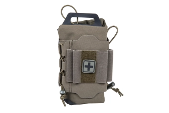 Tactische eerste hulp kit met Molle paneel Wosport Ranger Groen