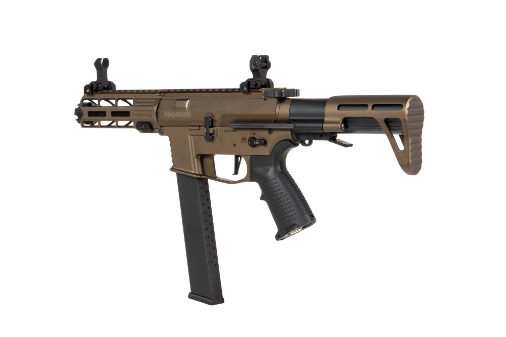 Réplique de mitraillette Nemesis X9 - Bronze foncé