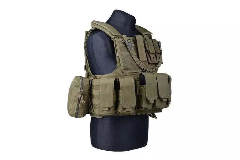 Gilet tactique maritime - vert olive