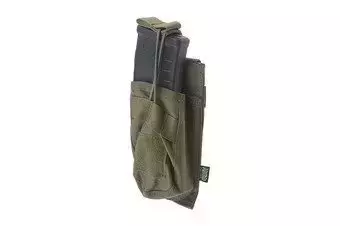 Bolsa individual OPEN para cargador AK - verde oliva
