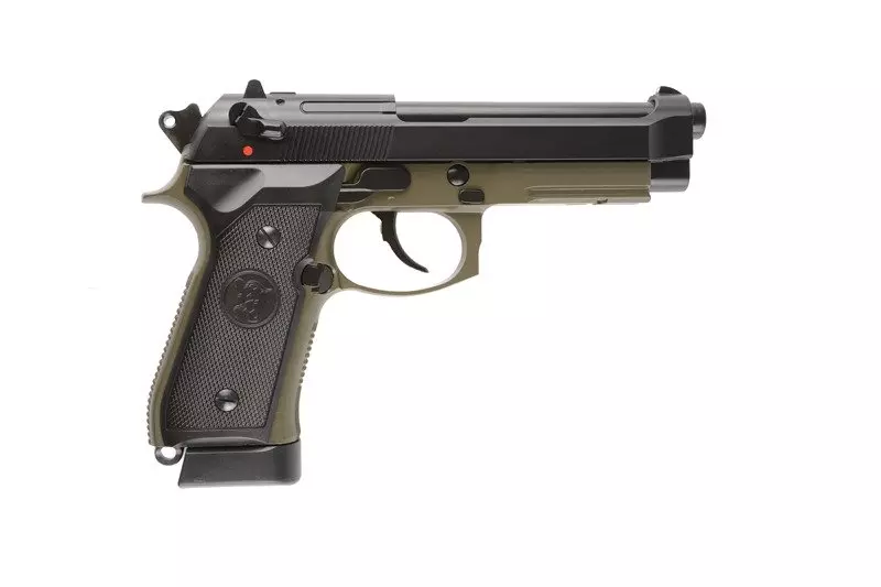 Airsoft pistole M9A1 (CO2) - olivově zelená
