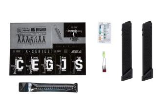 Replika pistoletu maszynowego Specna Arms SA-X02 EDGE 2.0™GATE ASTER HIGH SPEED Czarny