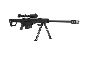 Barrett® M107 shotairsoft gun with bipod and scope (OUTLET)