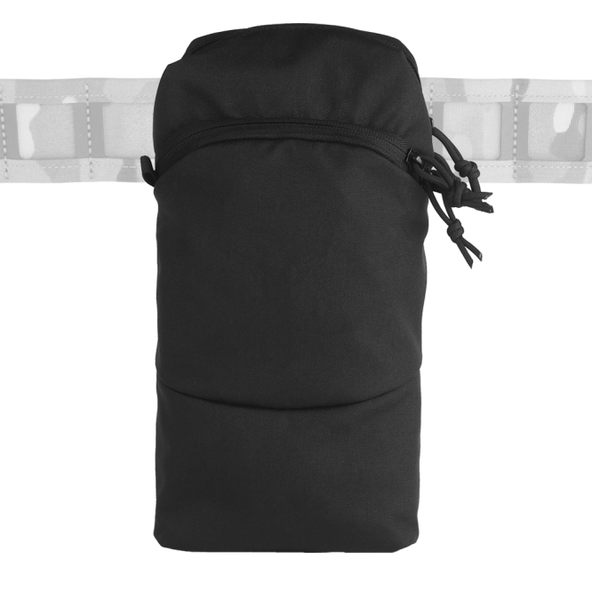 Wosport Cargo universal pocket 3x6 Vertical Laser Cut Black