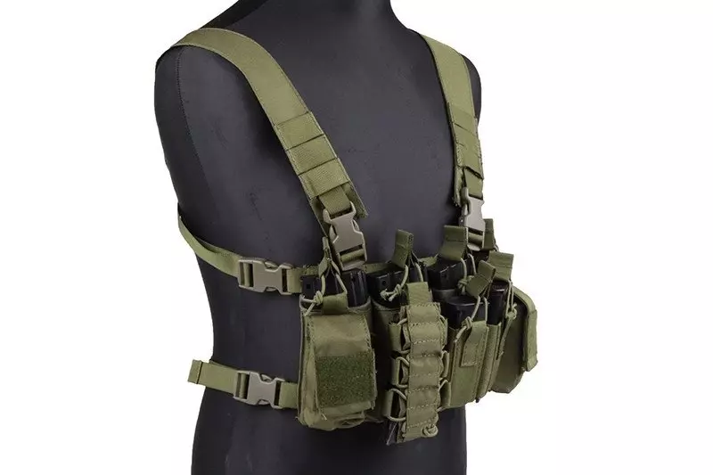 Vesta Chest rig D-Mittsu - olivově šedá