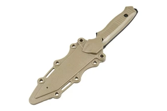Tréninkový nůž airsoftová zbraň BC141 - tan