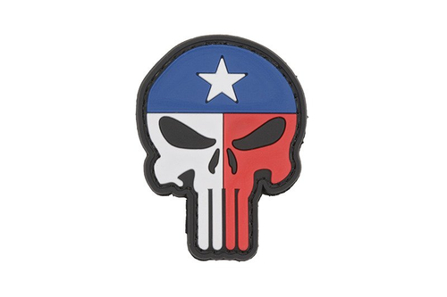 Parche 3D - Bandera de Texas de Punisher