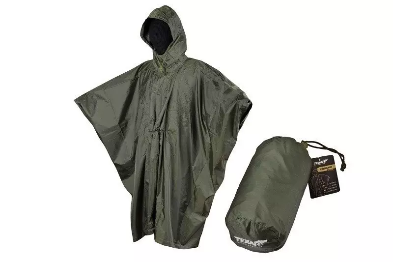 Texar Rip-Stop Poncho Olive