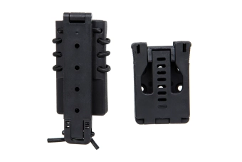 Porta cargador Wosport Urban Assault Quick Pull 9mm Negro