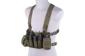 Chaleco rápido Chest rig - verde oliva
