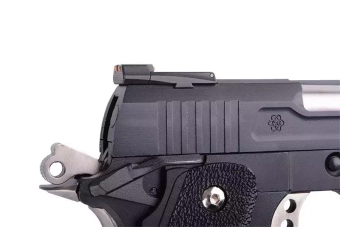 Pistola de airsoft Hi-capun Allosaurus de 4,3 fuerzas - negro