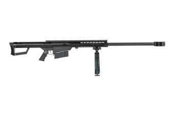 Sneeuwwolf x BARRETT M82A1 ASG scherpschuttersgeweer met tweepoot