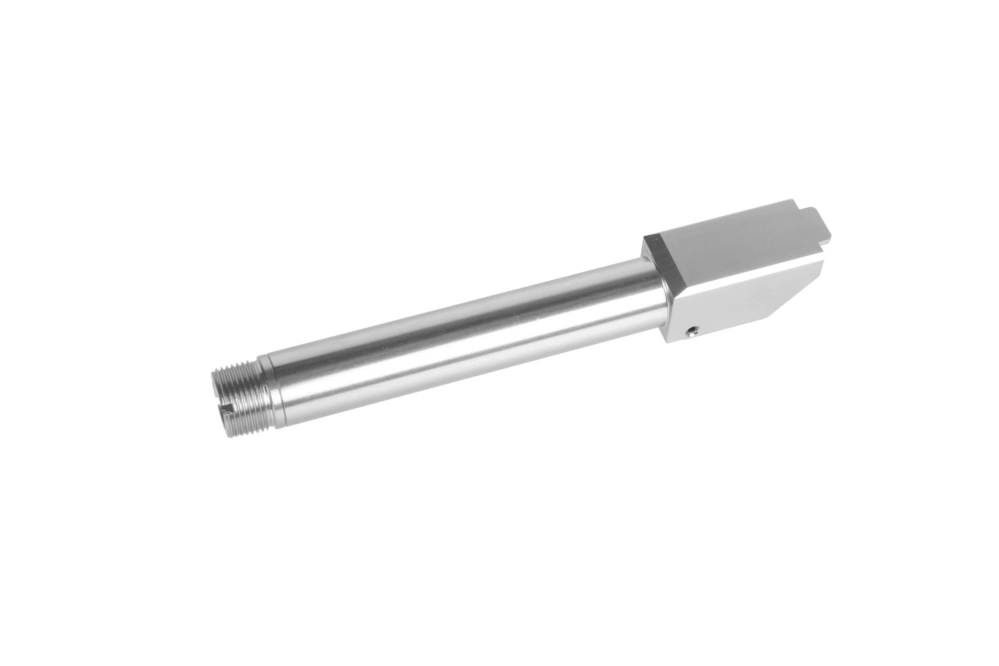 Vnější hlaveň 2 Way Fixed" bez navíjení pro zbraní TM G17/G18C/G22 - stříbrná"
