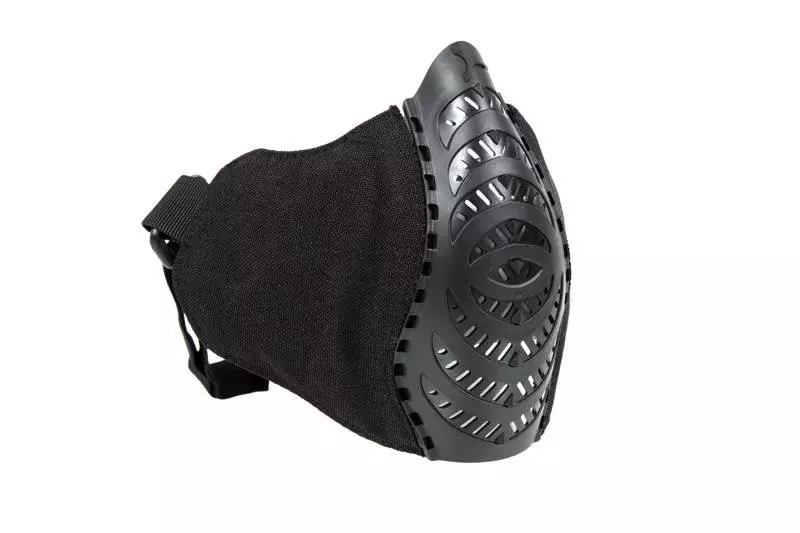 Demi-masque facial - noir
