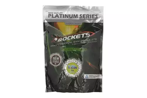 BBs 0.25g Rockets Platinum 1 kg