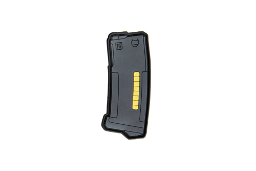 Parche 3D EPM PVC - negro