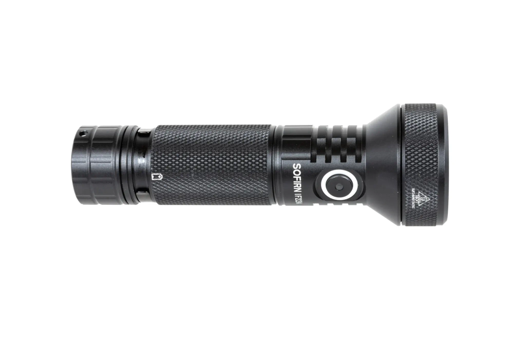Sofirn IF22A zaklamp met oplaadbare batterij Zwart