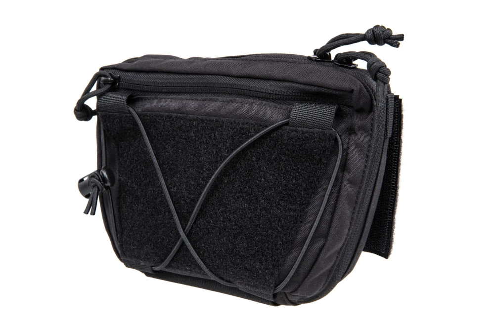 Poche tactique suspendue avec boucle QR Wosport Black