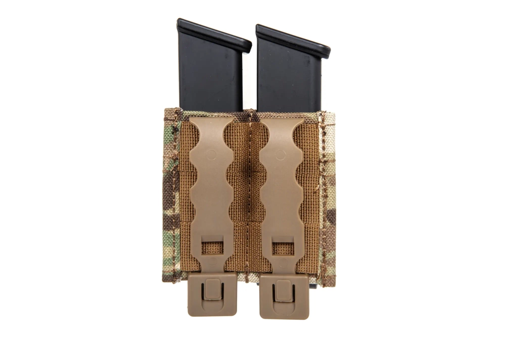 Double pistol magazine pouch Wosport MC