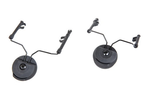 Adaptateur de casque TacSky type Comtac pour rails MTEK Noir