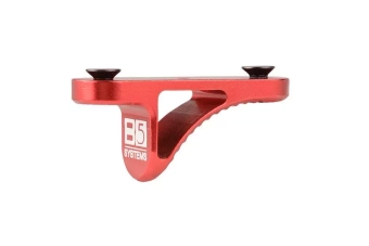 Gripstop B5 modelo K corto, Keymod - rojo