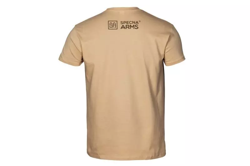 Koszulka Specna Arms - Your Way Of Airsoft 03 - tan