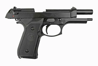 Réplique de pistolet M92 v.2 (boîte à LED) - noir