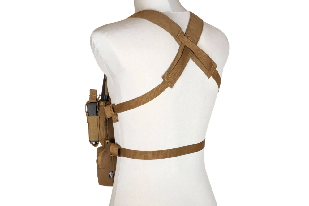 Taktická vesta Univerzální Chest rig Wenator+ Coyote Brown
