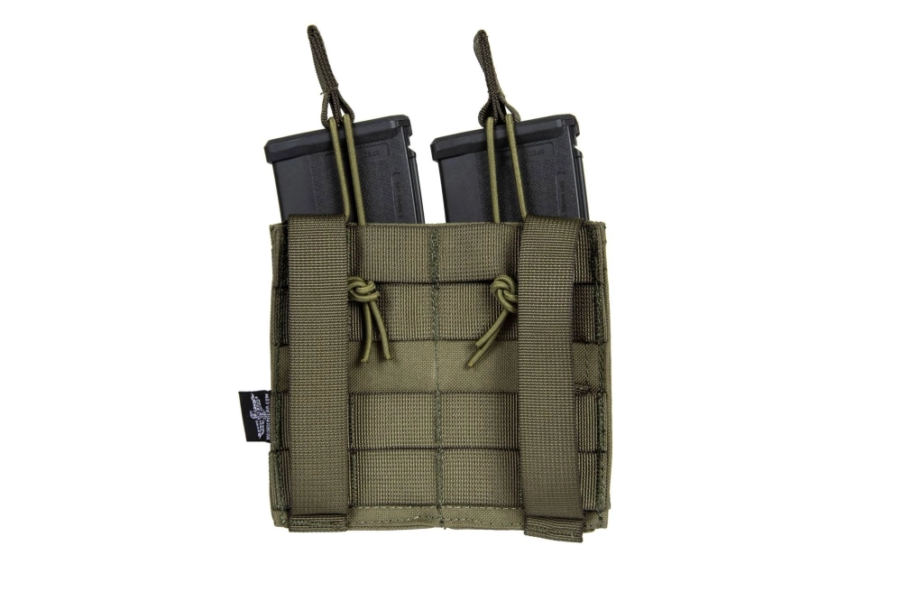 Bolsa doble MOLLE para 2 cargadores tipo M4/M16 - Verde Ranger