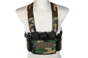 Tactical Chest Rig type D3CRM - Woodland