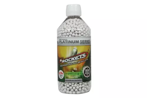 Bolas biodegradables 0.20g Rockets Platinum 3000 uds