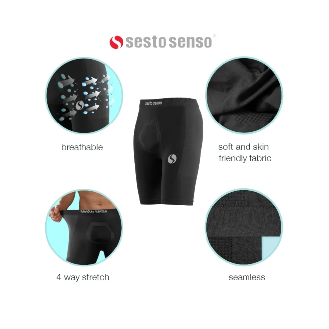 Spodnie termiczne Sesto Senso Thermo Active CL42 Czarne