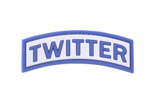 Nášivka 3D - Twitter