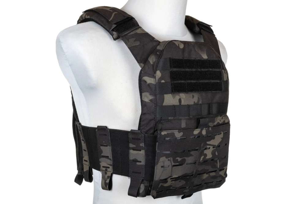 Portaplacas Specna Arms Chaleco Táctico Avanzado MC Negro
