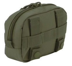 Chargeur universel compact Brandit avec panneau Velcro 8048 Olive