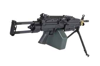 airsoft A&amp;K Cybergun M249 PARA subfusil Negro