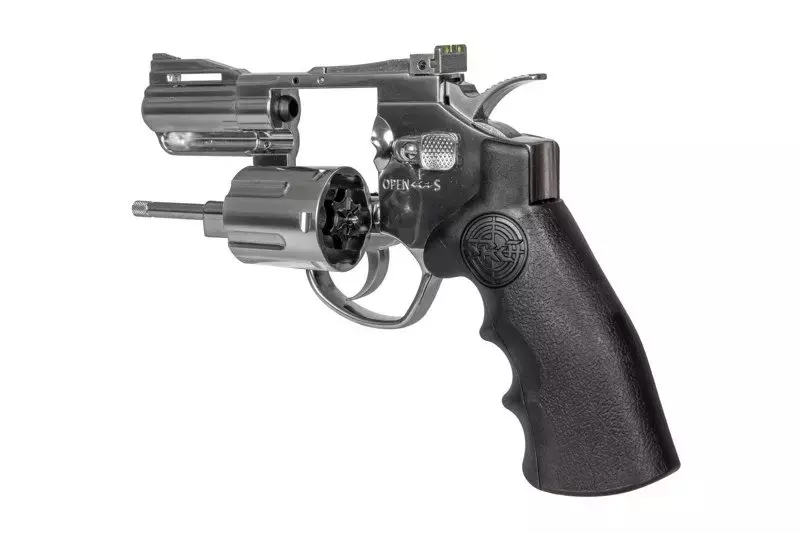 Revolver de airsoft TITAN 2.5' - platino