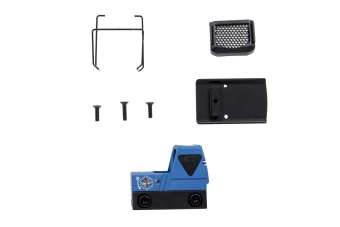 Collimator xFORCE MINI op zonne-energie Blauw