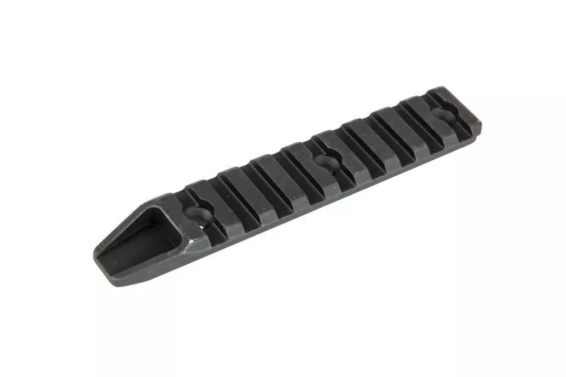 Szyna RIS do frontów typu KeyMod/M-LOK - czarna
