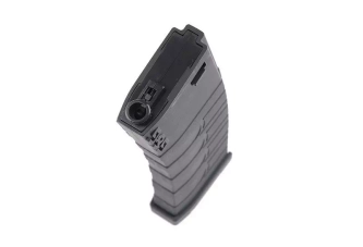 Chargeur mid-cap 120 billes pour les répliques de type M4/M16 (5 pcs) - noir 