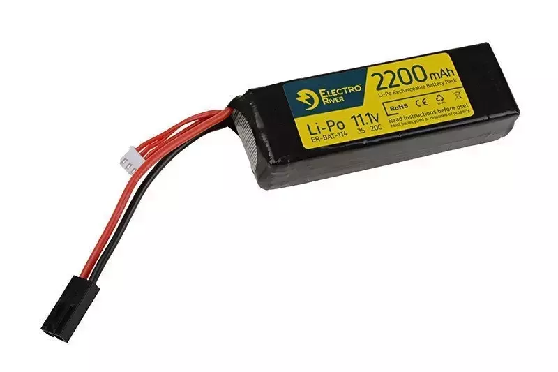 Batterie LiPo 11.1V 2200mAh 20/40C